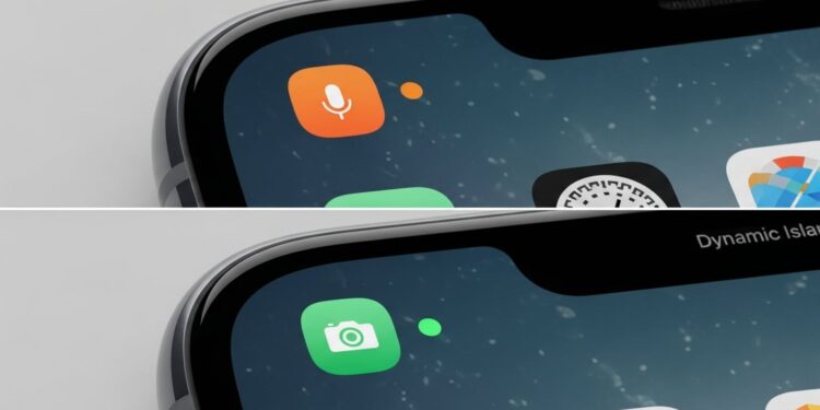 Entenda de uma vez o que é esses pontos verdes e laranjas no seu smartphone