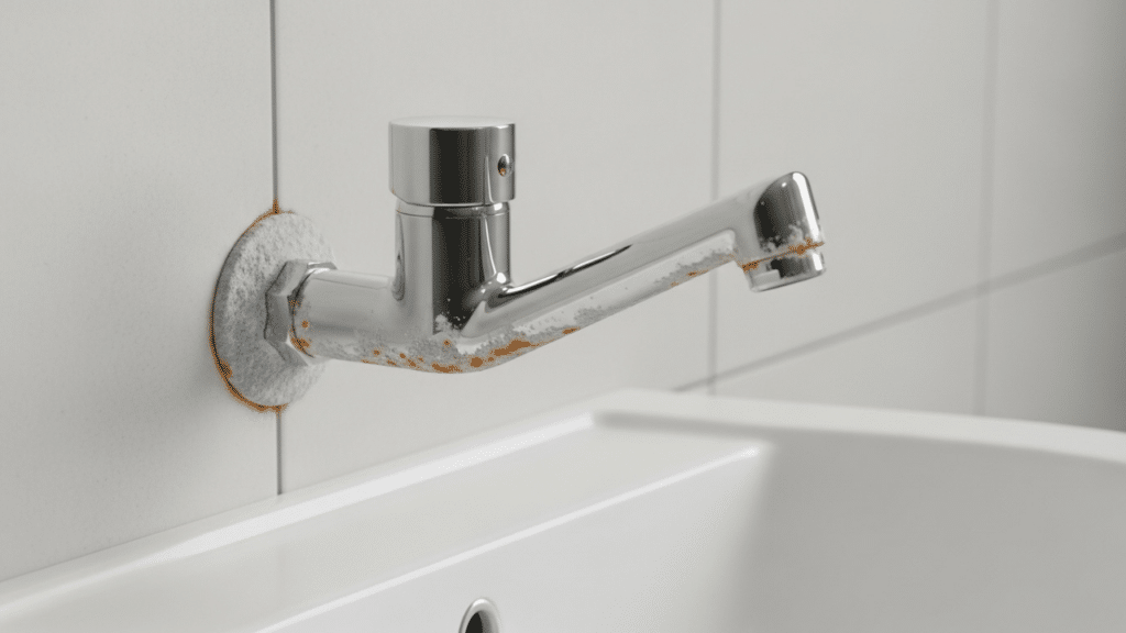 Nem bicarbonato, nem vinagre: usei um produto diferente para remover o calcário das torneiras