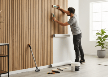 O fim das tintas de pintura com essa nova técnica muito mais barata e fácil de aplicar em poucos minutos