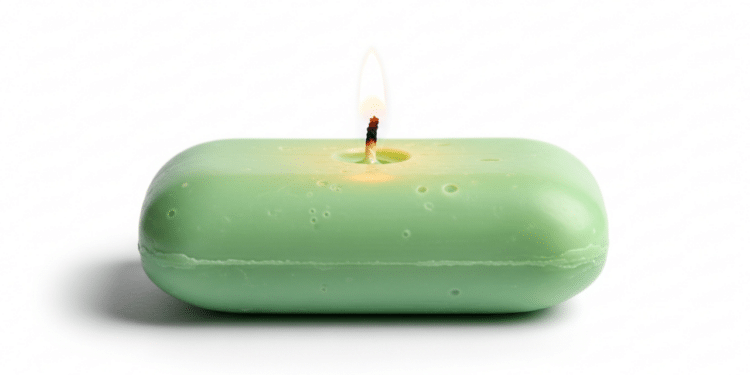 O truque simples para transformar um sabonete em vela aromática que está conquistando a internet