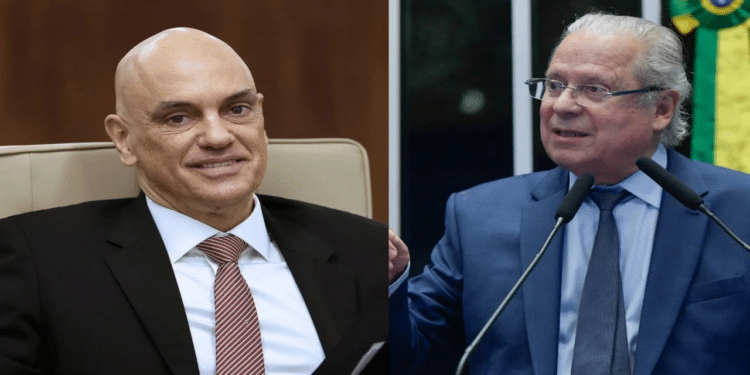 Alexandre de Moraes e José Dirceu recebem medalha de honra em cerimônia