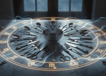 Talhes em cima de uma mesa