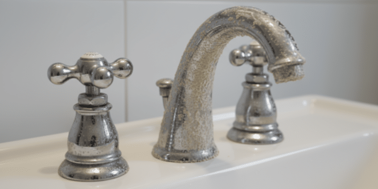 Nem bicarbonato, nem vinagre: usei um produto diferente para remover o calcário das torneiras