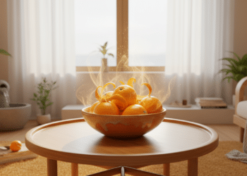 Dica com casca de laranja deixa o ambiente leve, cheiroso e cheio de boas vibrações