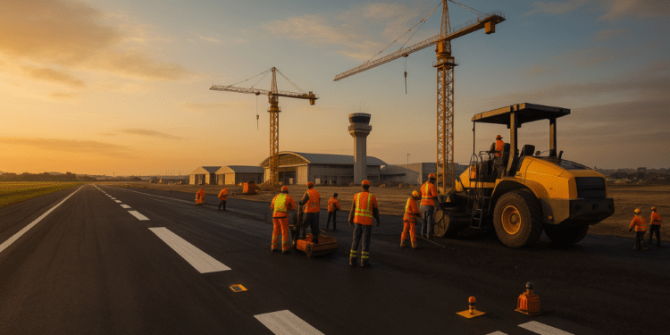 Com R$ 10,2 milhões em obras, aeroporto de Feira amplia pista e conectividade