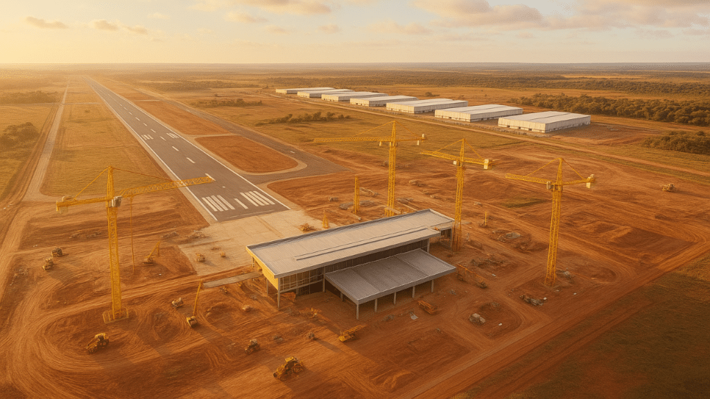 Novo aeroporto em Águas Lindas vai gerar mais de 30 mil empregos