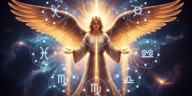 Anjo traz bençãos para signos do zodíaco