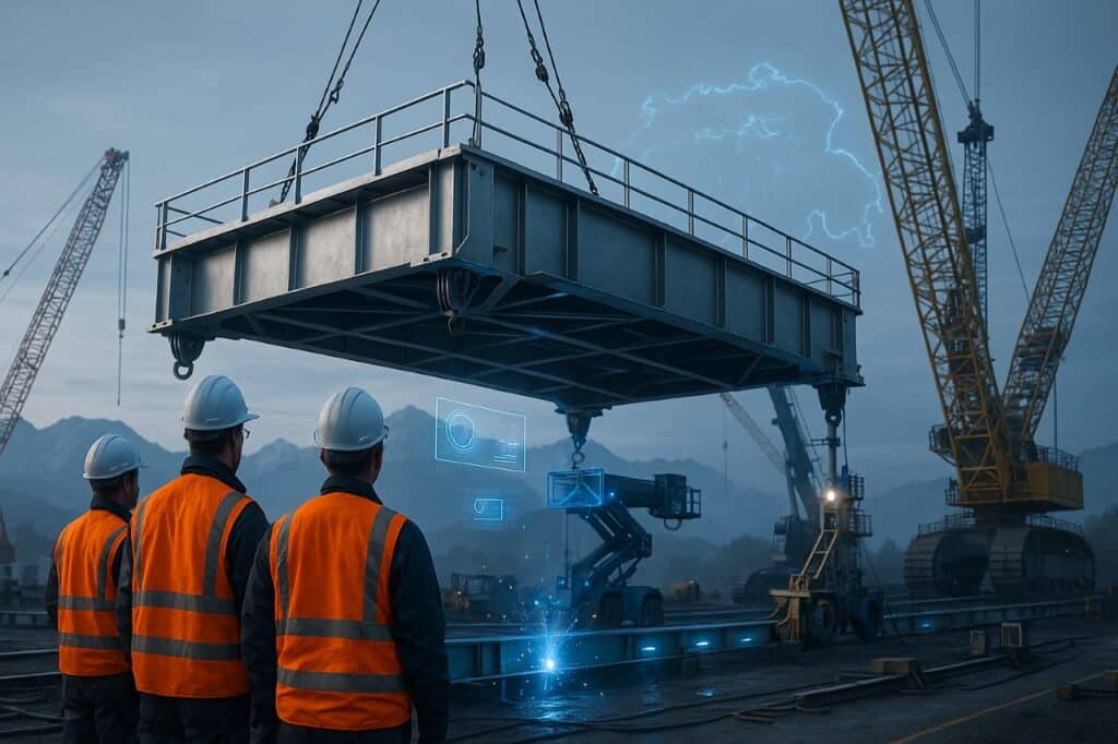 Com 236 metros de extensão, ponte móvel reduz congestionamentos causados por obras