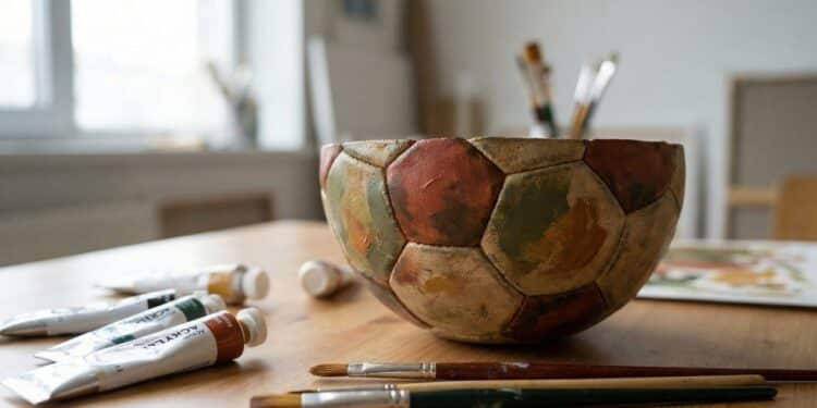 Tem uma bola furada em casa? Veja como transformá-la em um vaso suspenso