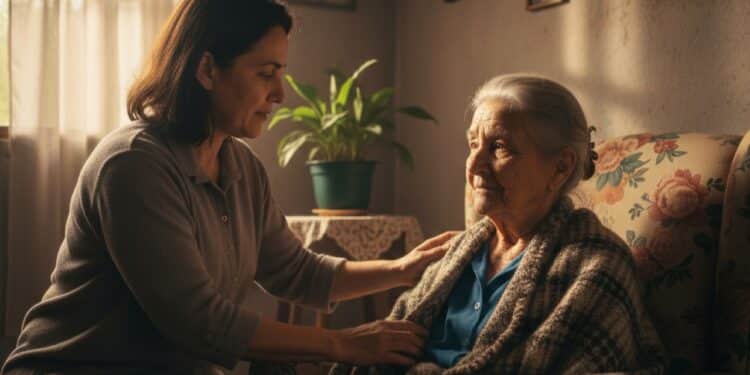 Governo anuncia pagamento de R$ 759 por mês para quem cuida de idoso em casa