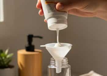 Transforme a embalagem de desodorante em um aplicador prático de protetor solar