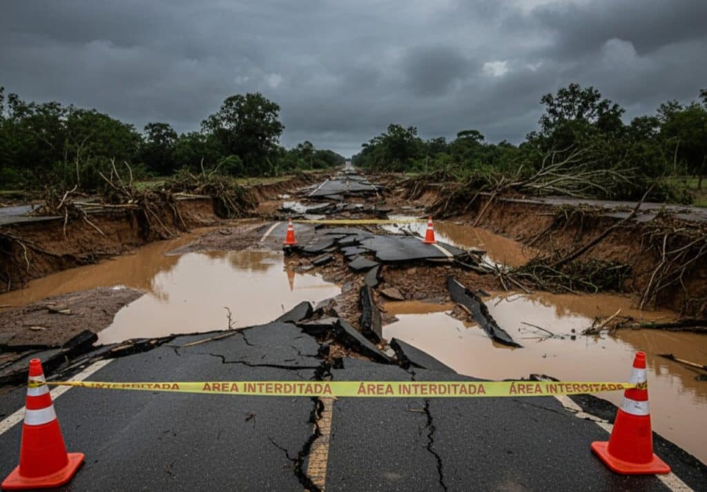 Rodovia destruída pela chuva recebe reforma de R$ 229 milhões e volta a conectar o interior do Rio Grande do Sul