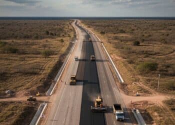 Obras na BR-267/MS avançam com 63 km entregues e reforçam ligação entre Brasil, Paraguai e Argentina