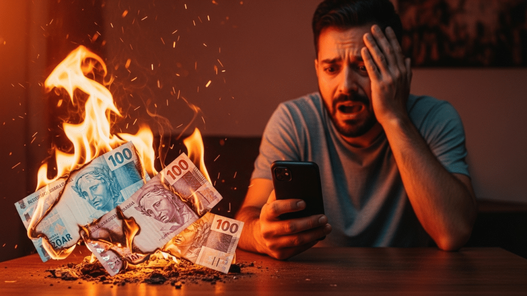 Homem faz transferência errada via PIX