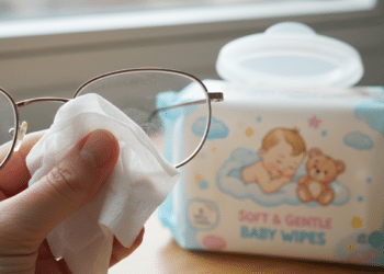 Nunca mais use lenço umedecido para limpar os óculos antes que seja tarde