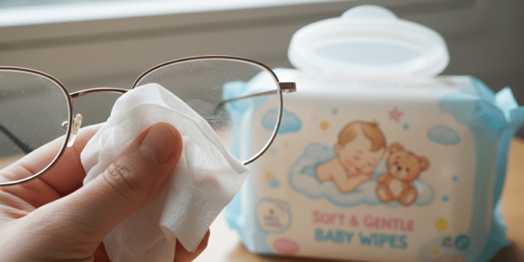 Nunca mais use lenço umedecido para limpar os óculos antes que seja tarde