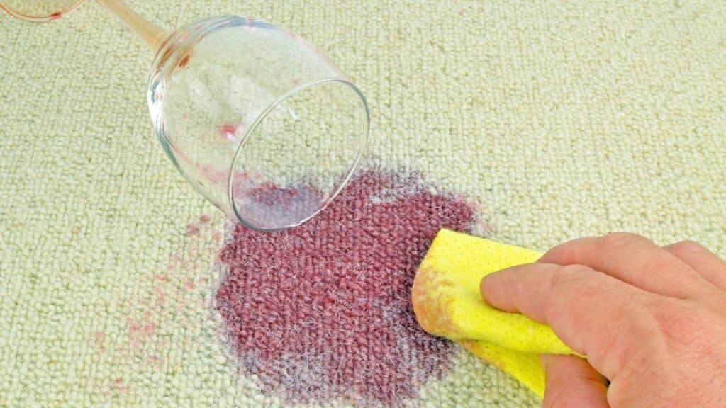 Soluções acessíveis eliminam manchas de vinho com segurança e sem esforço exagerado
