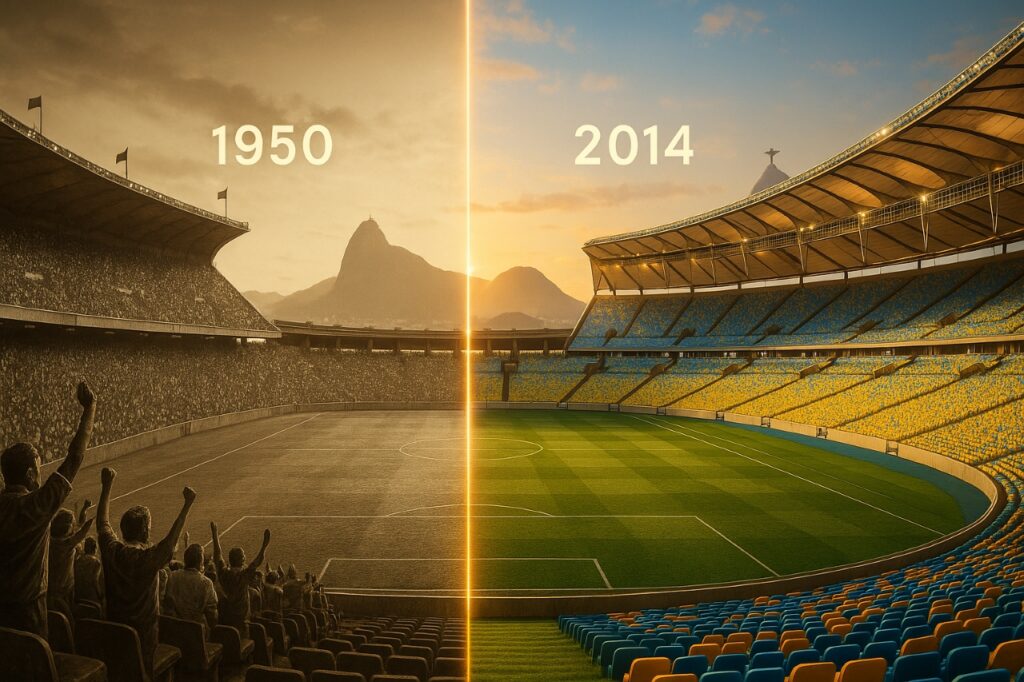 A primeira vez que voltei ao Maracanã depois da reforma me fez lembrar por que ele é único no mundo