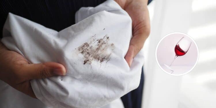 Soluções acessíveis eliminam manchas de vinho com segurança e sem esforço exagerado