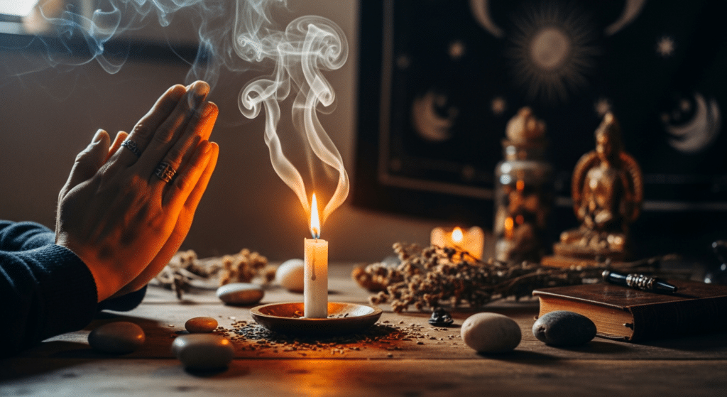 Orações poderosas com uso de vela