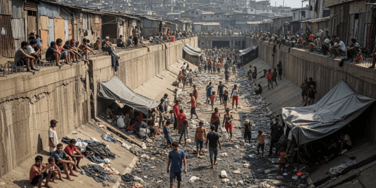 mundo registra a primeira capital em risco real de ficar sem água