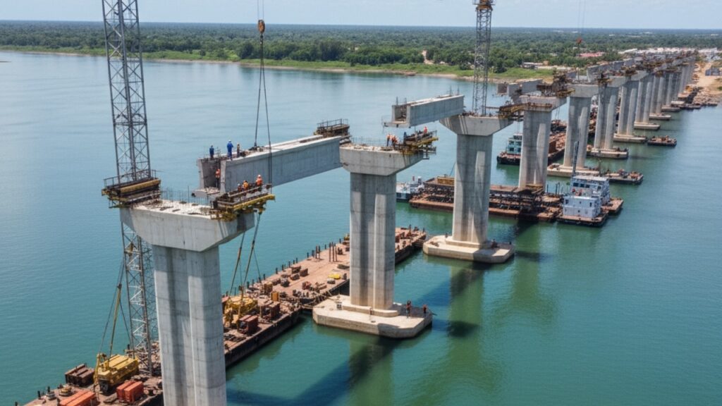 Megaobra de 30 metros de altura e 1,18 km fortalece a logística e atrai novos investimentos