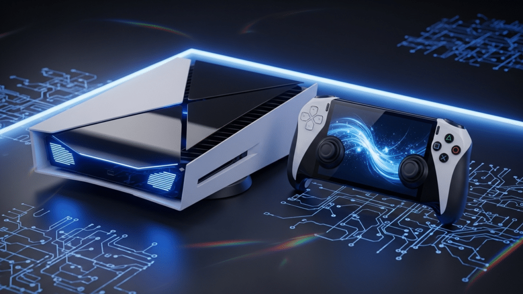 Imagem ilustrativa de como seria o PlayStation 6