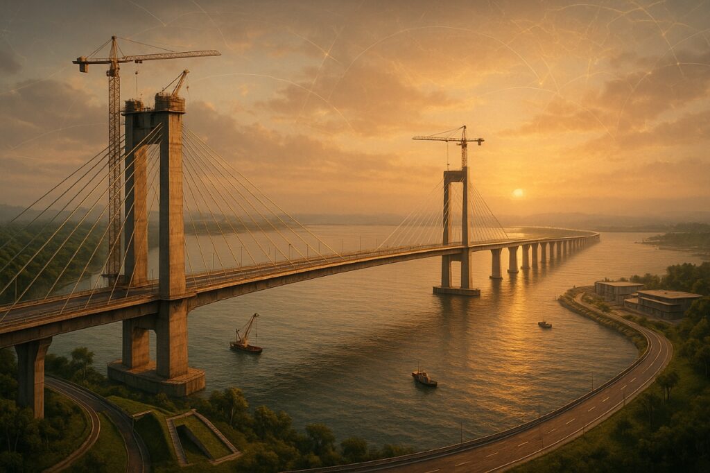 Obra de R$ 386 milhões no litoral do PR já está 75% concluída