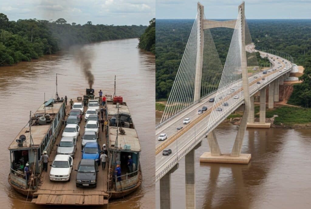 Obra de R$ 250 milhões une Tocantins e Pará e reduz tempo de travessia no Rio Araguaia
