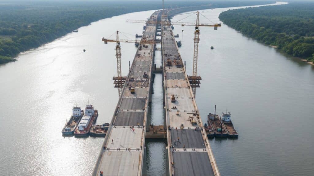 Mega investimento de R$ 171 milhões em nova ponte fortalece ligação do Norte com o resto do Brasil