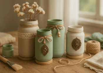 Ideias criativas para transformar frascos de vidro em peças decorativas únicas