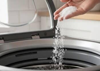 O sal que você tem em casa pode salvar suas roupas e manter a máquina funcionando melhor