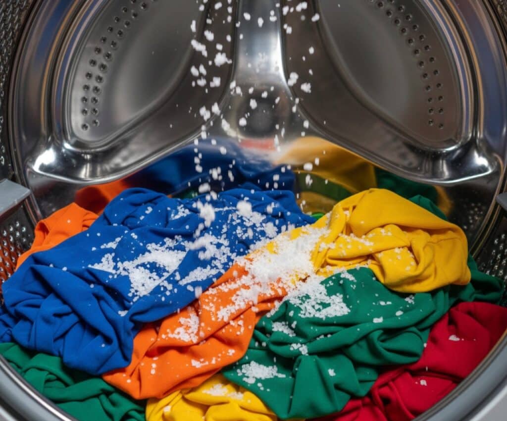 O sal que você tem em casa pode salvar suas roupas e manter a máquina funcionando melhor