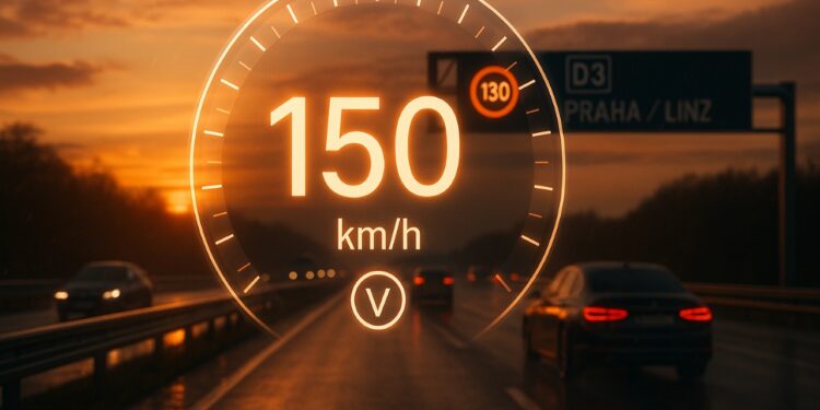 Novo limite de 150 km/h começa a ser avaliado em experimento nas estradas