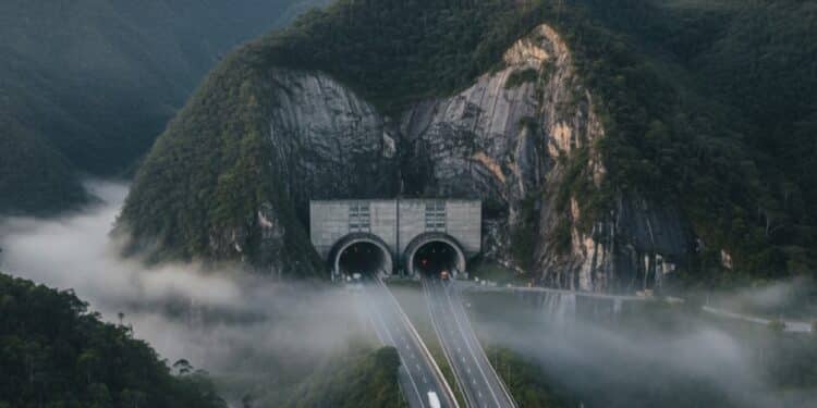 Maior túnel da América Latina conecta duas cidades e impulsiona o desenvolvimento regional