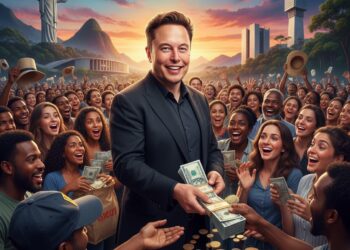 Se o bilionário Elon Musk dividisse sua fortuna com todo o Brasil, quanto cada brasileiro ganharia