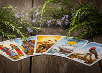 como usar alecrim e cartas ciganas para chamar prosperidade na virada