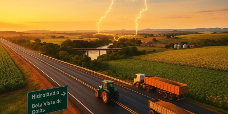 Pavimentação de dezenas de km muda a rotina em 6 cidades goianas