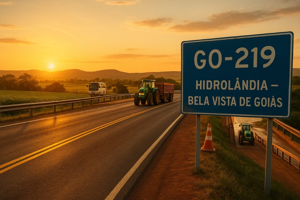 Pavimentação de dezenas de km muda a rotina em 6 cidades goianas