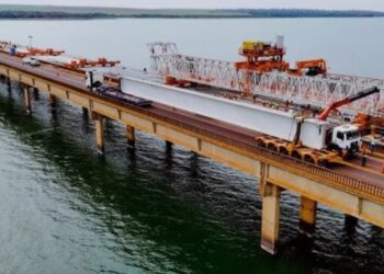Investimento de R$ 373 milhões acelera duplicação da ponte sobre o Rio Tietê em SP que chega a 60% das obras prontas