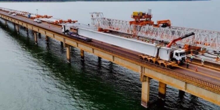 Investimento de R$ 373 milhões acelera duplicação da ponte sobre o Rio Tietê em SP que chega a 60% das obras prontas