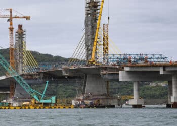 Ponte de Guaratuba atinge 88% das obras com estrutura principal já concluída e investimento superior a R$ 400 milhões