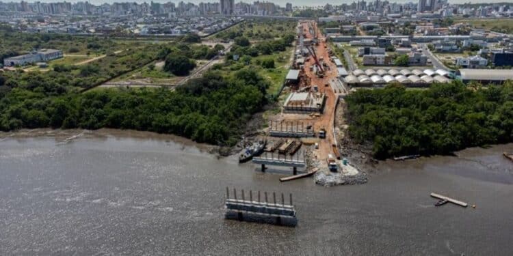 Obras de R$ 465 milhões da Ponte do Futuro aceleram e projeto promete viagens mais rápidas para a população