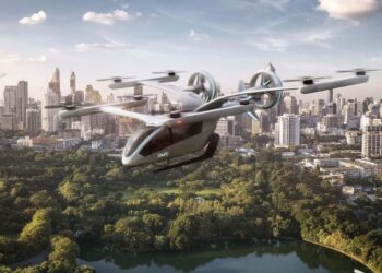 Carro voador eVTOL - Foto:Eve Air Mobility