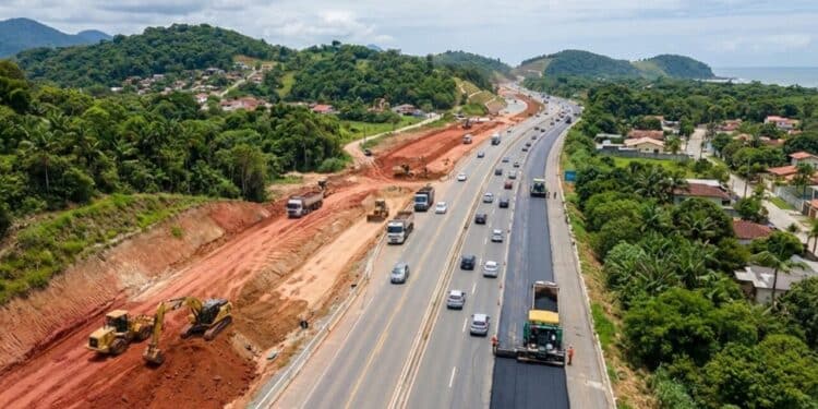 Rodovia entre Guaratuba e Santa Catarina vai passar por obra de R$ 254 milhões que promete melhorar a mobilidade e segurança na região