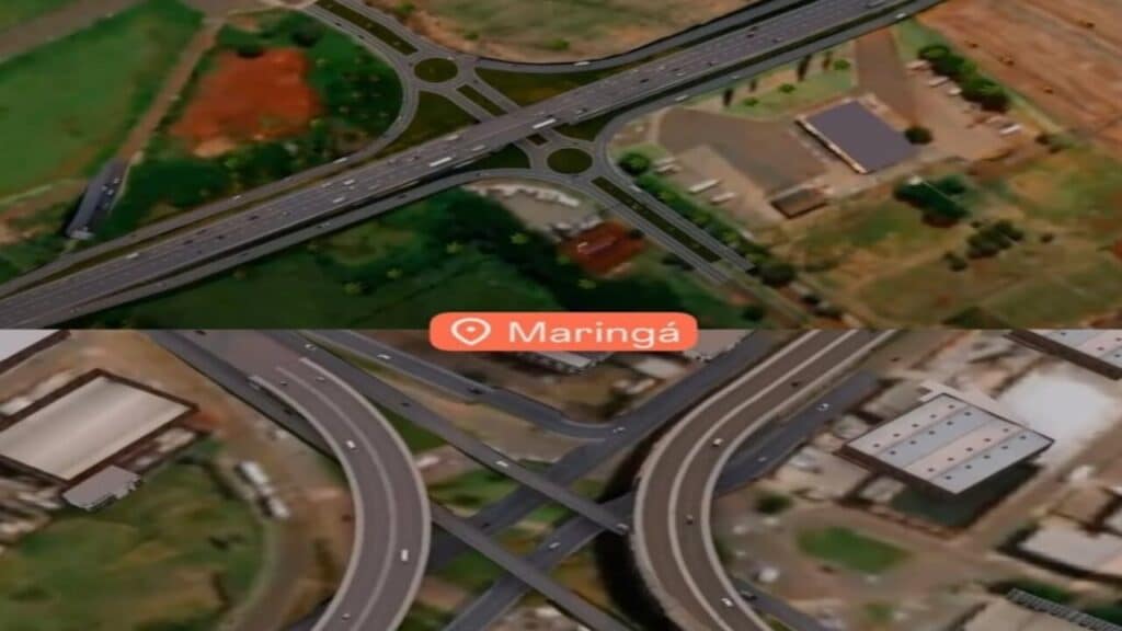 Grande obra de R$ 450 milhões para duplicação do Contorno Sul de Maringá acelera e promete trânsito mais rápido até 2026