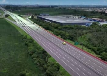 Obras na BR-277 no Paraná - Foto: EPR Litoral Pioneiro/Governo do Estado