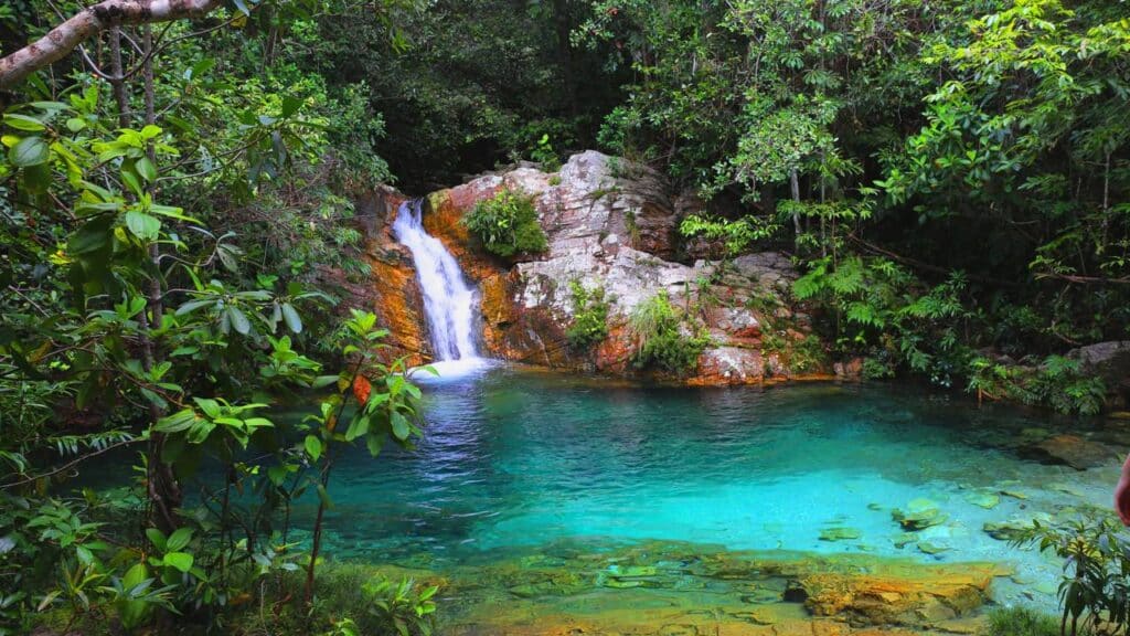 O lugar onde viajantes do mundo todo buscam conexão com a natureza em um paraíso com águas cristalinas