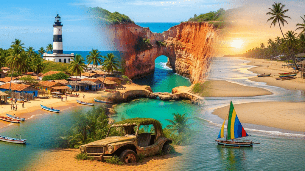 As praias desertas pouco conhecidas do Nordeste que impressionam pela beleza natural