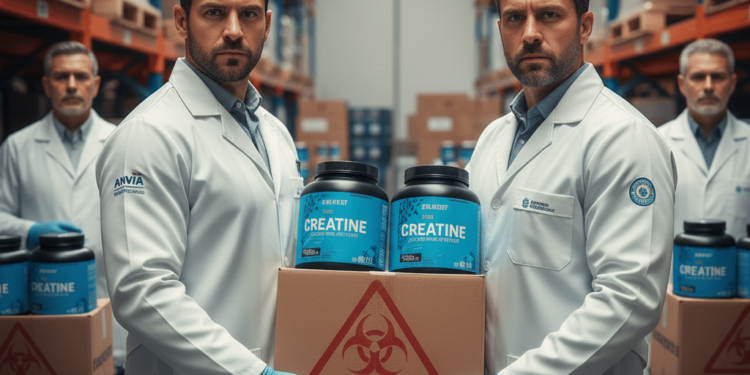 Anvisa proíbe lote de creatina importada após detectar substância tóxica